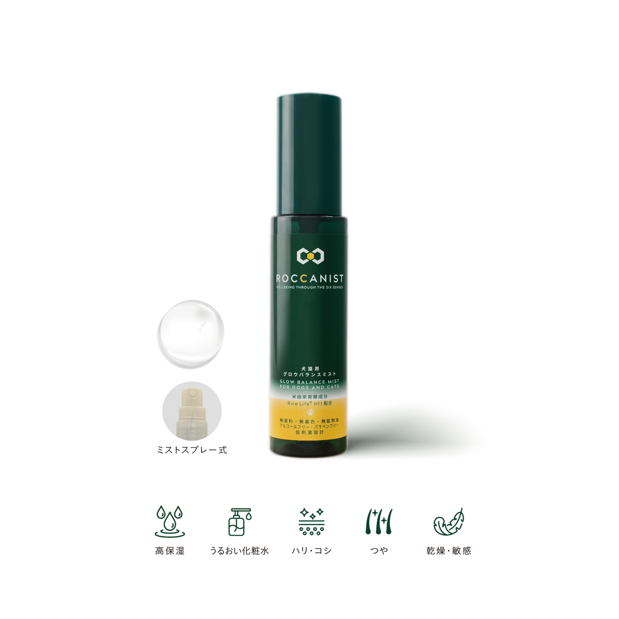 【犬猫用】グロウバランスミスト | GLOW BALANCE MIST